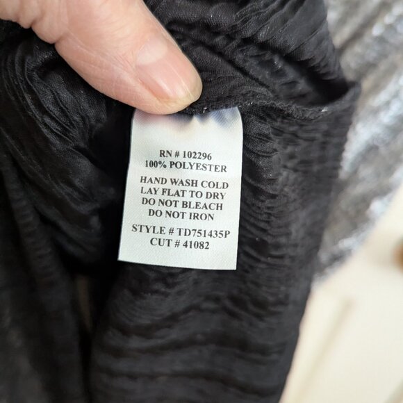 Sparkly Silver Party Dress NWT Sz 12P Holiday Glitz - Picture 8 of 10